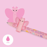 Legami Erasable Gel Pen - Butterfly, Pink Ink