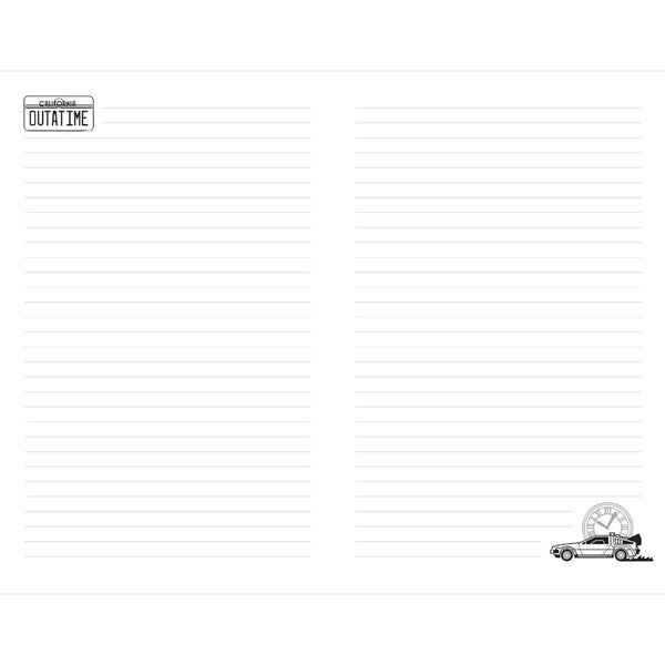 Insight Editions Back to the Future: Time Machine Hardcover Journal