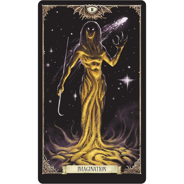 Necronomicon Tiny Tarot Deck and Guidebook by Christopher March & James Bousema