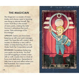 Fallout: The Official Tiny Tarot Deck and Guidebook by Ronnie Senteno & Tori Schafer