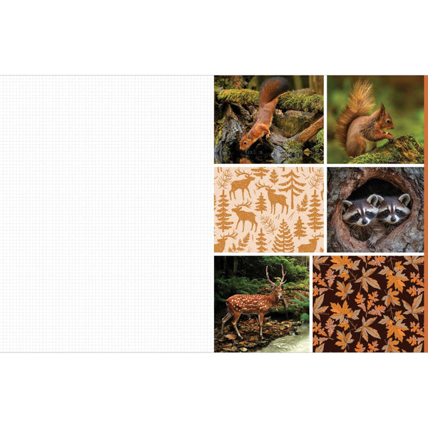 Insight Editions Cut & Collage Woodland Creatures