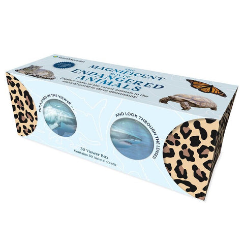 Smithsonian The Magnificent Box of Endangered Animals 3D Viewer