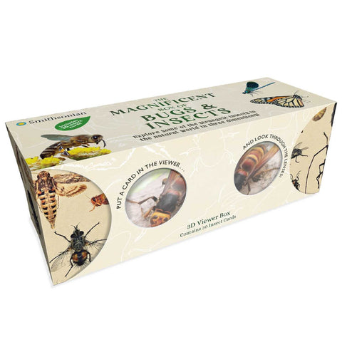 Smithsonian The Magnificent Box of Bugs & Insects 3D Viewer