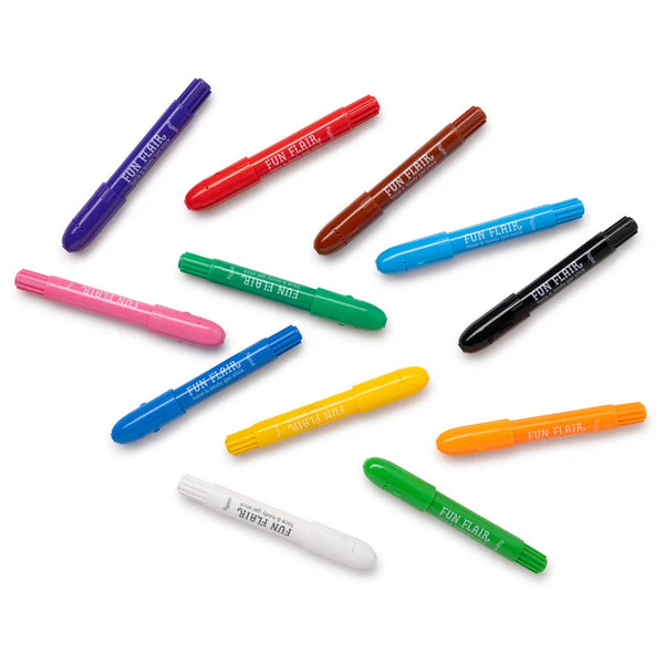 Snifty Fun Flair Face & Body Colour Gel Sticks 12pk