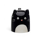 Puckator Feline Fine Upside Down Ceramic Mug