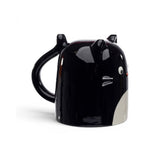 Puckator Feline Fine Upside Down Ceramic Mug