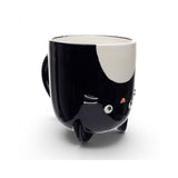Puckator Feline Fine Upside Down Ceramic Mug