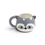 Puckator Adoranimals Ceramic Mug - Raccoon