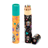 Puckator Coloured Pencil Set 12pk Day of the Dead, Assorted
