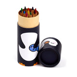Puckator Coloured Pencil Set 12pk Adoramals Penguins, Assorted