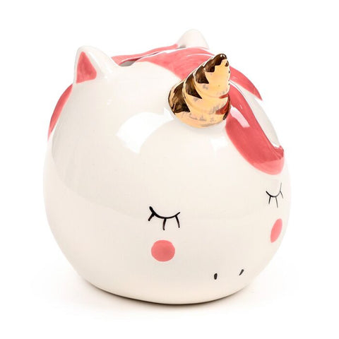 Puckator Enchanted Unicorn Ceramic Money Bank