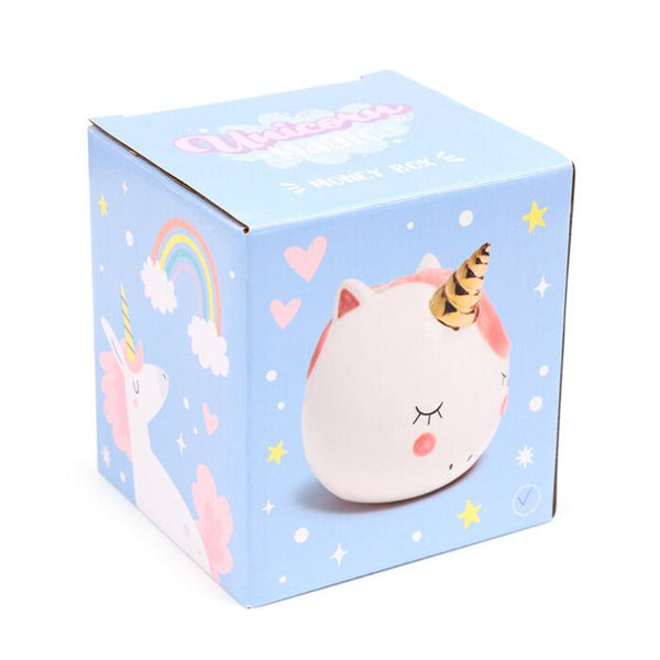Puckator Enchanted Unicorn Ceramic Money Bank