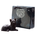 Puckator Lucky Black Cat Figurine, Assorted