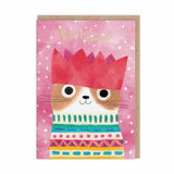 Ohh Deer Holiday Boxed Cards 9pk: Cats in Hats