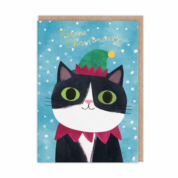 Ohh Deer Holiday Boxed Cards 9pk: Cats in Hats