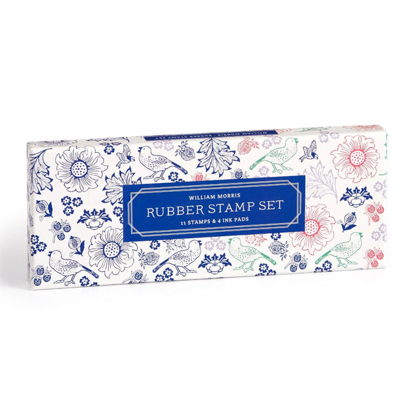 Galison Rubber Stamp Set - William Morris