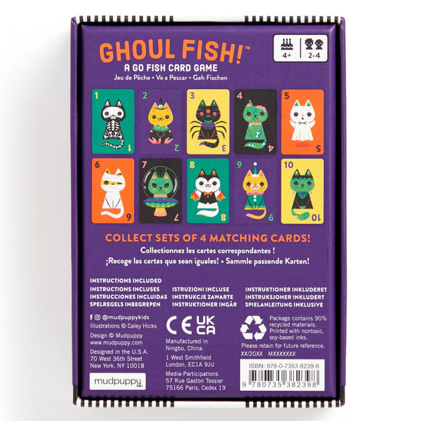Mudpuppy Go Fish Card Game - Ghoul Fish!