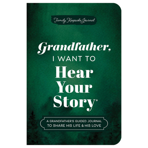 Jeffrey Mason Keepsake Book - Grandfather, I Want to Hear Your Story