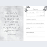 Sourcebooks Guided Journal - Grandmother's Story