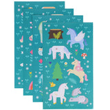 Petit Collage Mini Sticker Set - Unicorn Forest