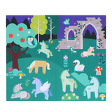 Petit Collage Mini Sticker Set - Unicorn Forest