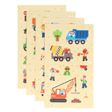 Petit Collage Mini Sticker Set - Little Builders