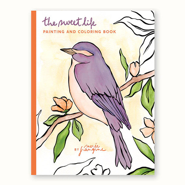 The Sweet Life Painting and Colouring Book by Sacree Frangine