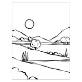 The Sweet Life Painting and Colouring Book by Sacree Frangine