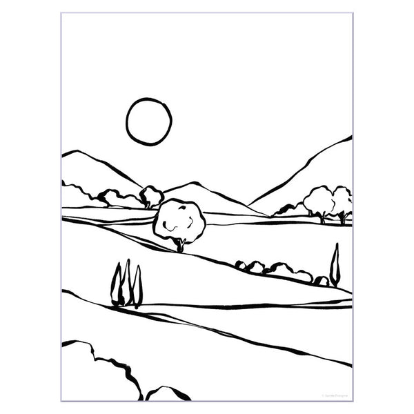 The Sweet Life Painting and Colouring Book by Sacree Frangine