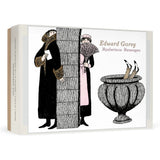 Pomegranate Notecard Set 20pk Edward Gorey: Mysterious Messages Assortment