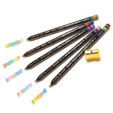 Native Northwest Rainbow Coloured Pencils 5pk