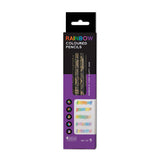 Native Northwest Rainbow Coloured Pencils 5pk
