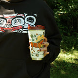 Native Northwest Stainless Steel Travel Mug 18oz Horse