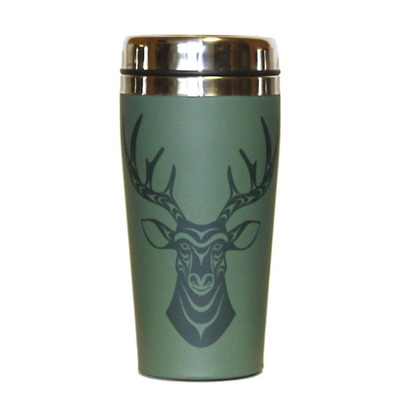 Native Northwest Metal Travel Mug - Deer