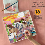 iHeartArt Paint by Numbers - Wild Horses