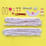 Bright Stripes DIY Chenille Cuties - Cutie Cats