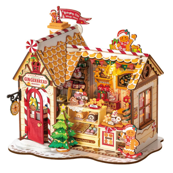 Robotime Rolife DIY Mini Model Kit - Gingerbread House