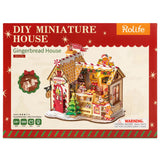 Robotime Rolife DIY Mini Model Kit - Gingerbread House