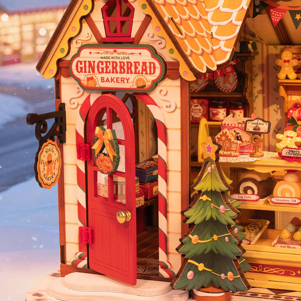 Robotime Rolife DIY Mini Model Kit - Gingerbread House