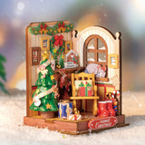Robotime Rolife DIY Mini Model Kit - Christmas Fireplace