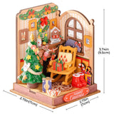 Robotime Rolife DIY Mini Model Kit - Christmas Fireplace