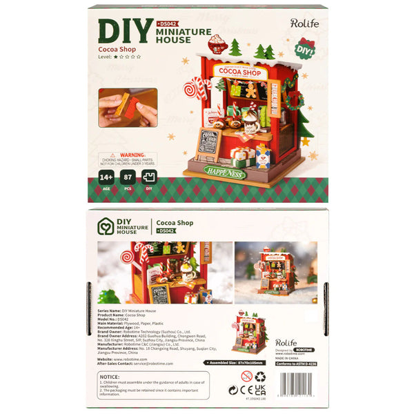 Robotime Rolife DIY Mini Model Kit - Cocoa Shop