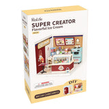 Robotime Rolife DIY Mini Model Kit, Super Creator - Flavourful Ice Cream