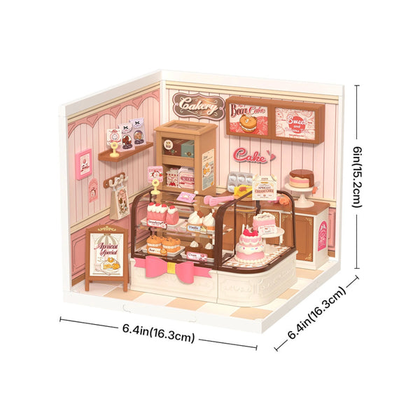 Robotime Rolife DIY Mini Model Kit, Super Creator - Tasty Cake Shop