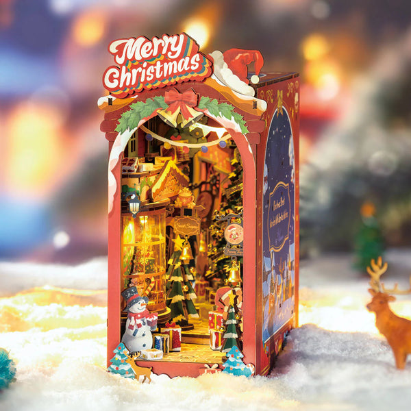 Robotime Rolife DIY Book Nook Kit - Christmas Street