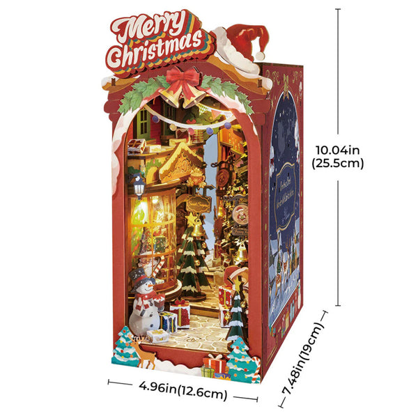 Robotime Rolife DIY Book Nook Kit - Christmas Street