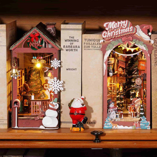 Robotime Rolife DIY Book Nook Kit - Christmas Street