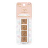 Midori Yuru Log Pre-Inked Stamp Set - Geometry