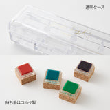 Midori Yuru Log Pre-Inked Stamp Set - Geometry