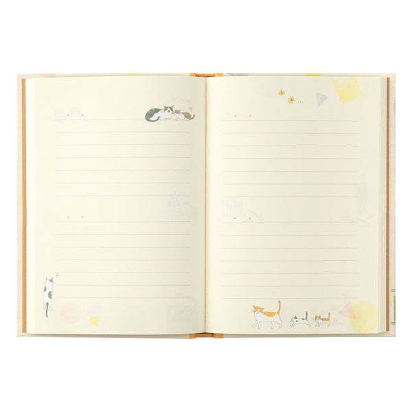 Midori Undated Diary 5 x 7" Cats